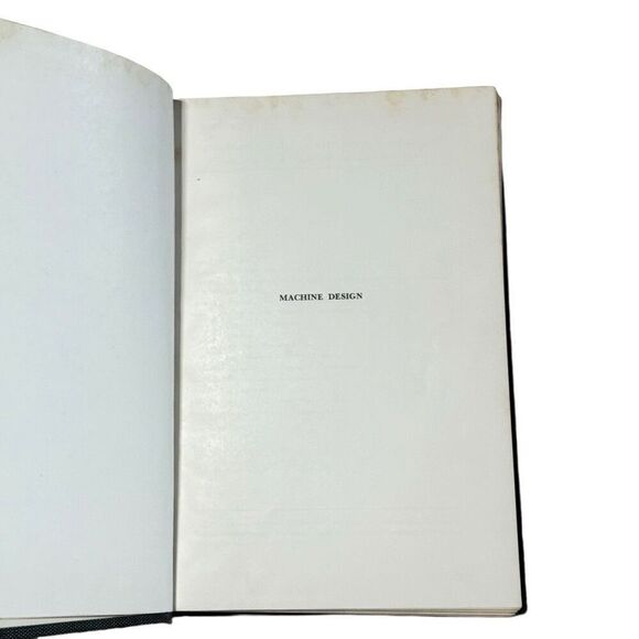 Machine Design (McGraw-Hill Series in Mechanical Engineering) 1956 - Picture 6 of 9